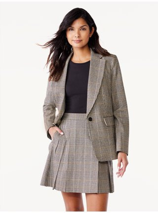 Free Assembly Women's Slim Single-Breasted Blazer, Sizes XS-XXL | Walmart (US)