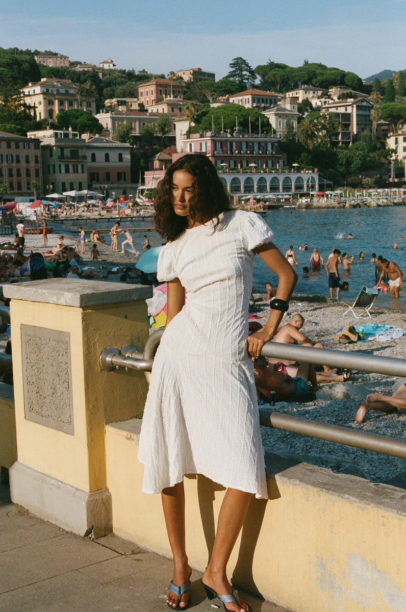 Emily Dress | Off White | With Jean (ANZ)