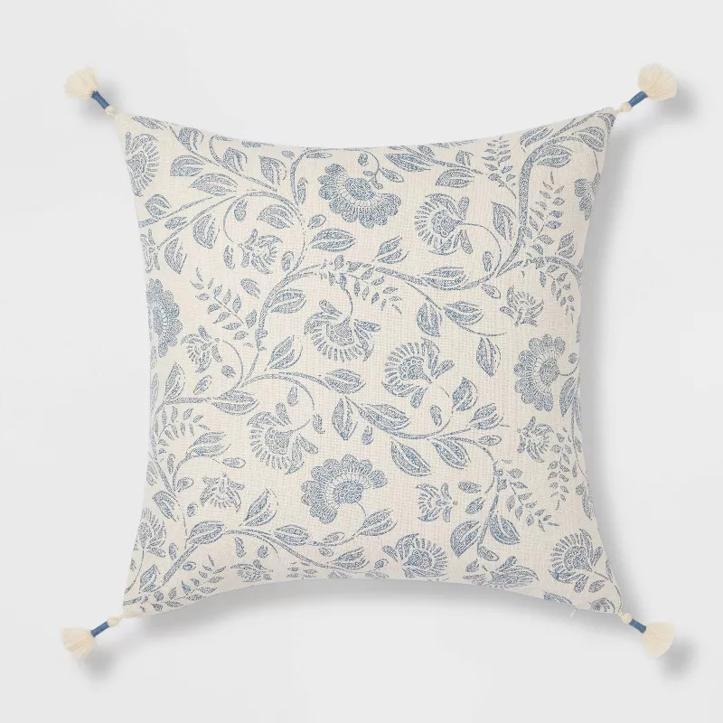 Jacobean Square Throw Pillow - Threshold™ | Target