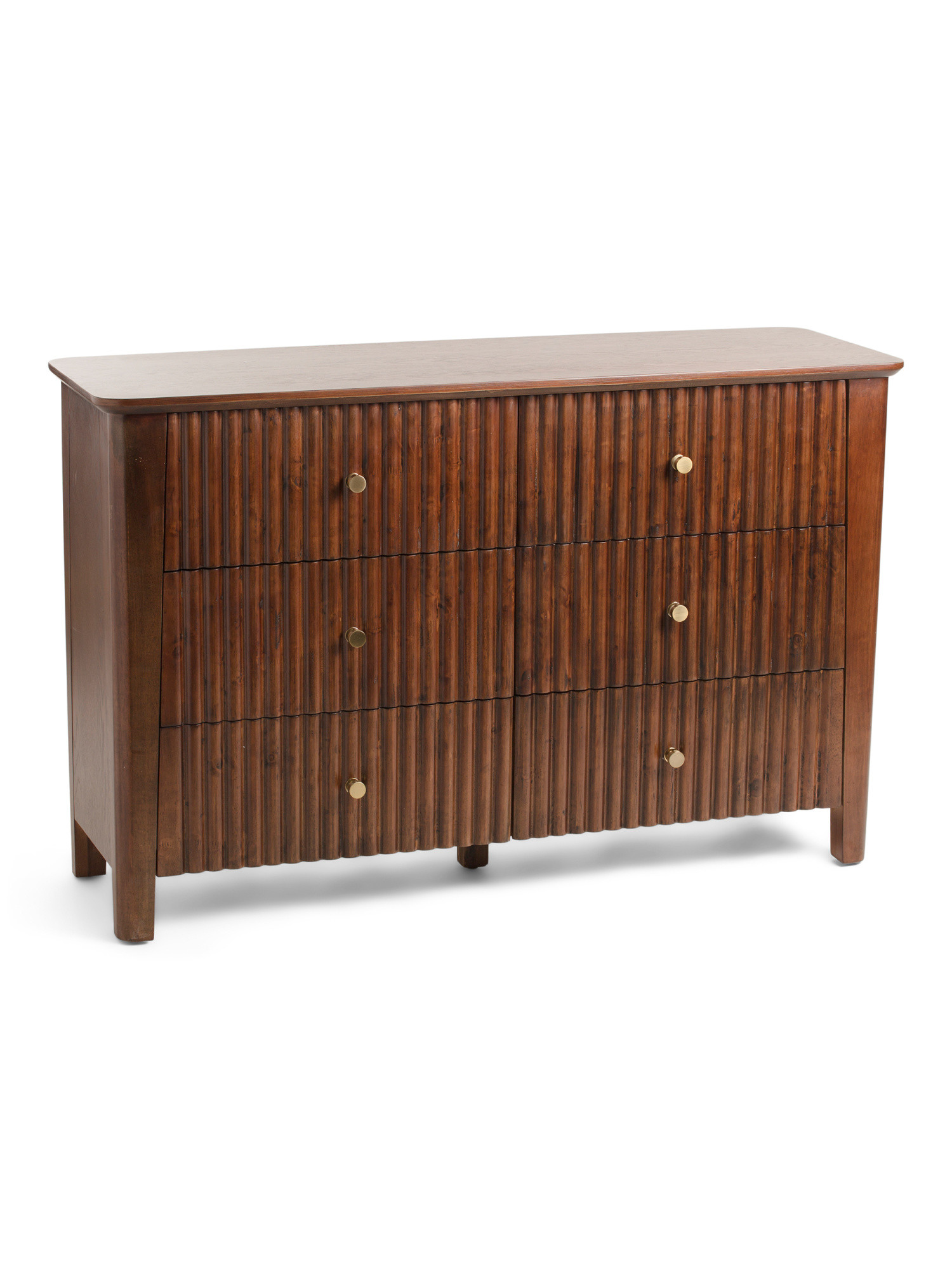 32in 6 Drawer Reeded Dresser | Bedroom | Marshalls | Marshalls