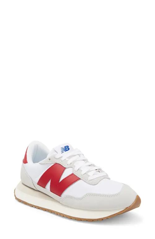 New Balance 237 Sneaker in Nimbus Cloud/Crimson at Nordstrom, Size 10.5 | Nordstrom