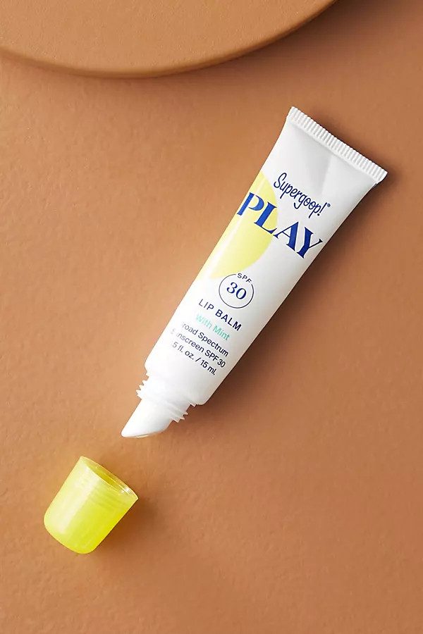 Supergoop! SPF 30 Play Mint Lip Balm By Supergoop! in White | Anthropologie (US)