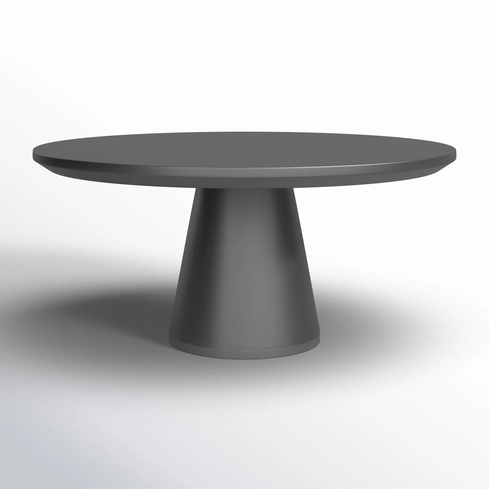 Delijah Round Concrete Outdoor Dining Table | Wayfair North America