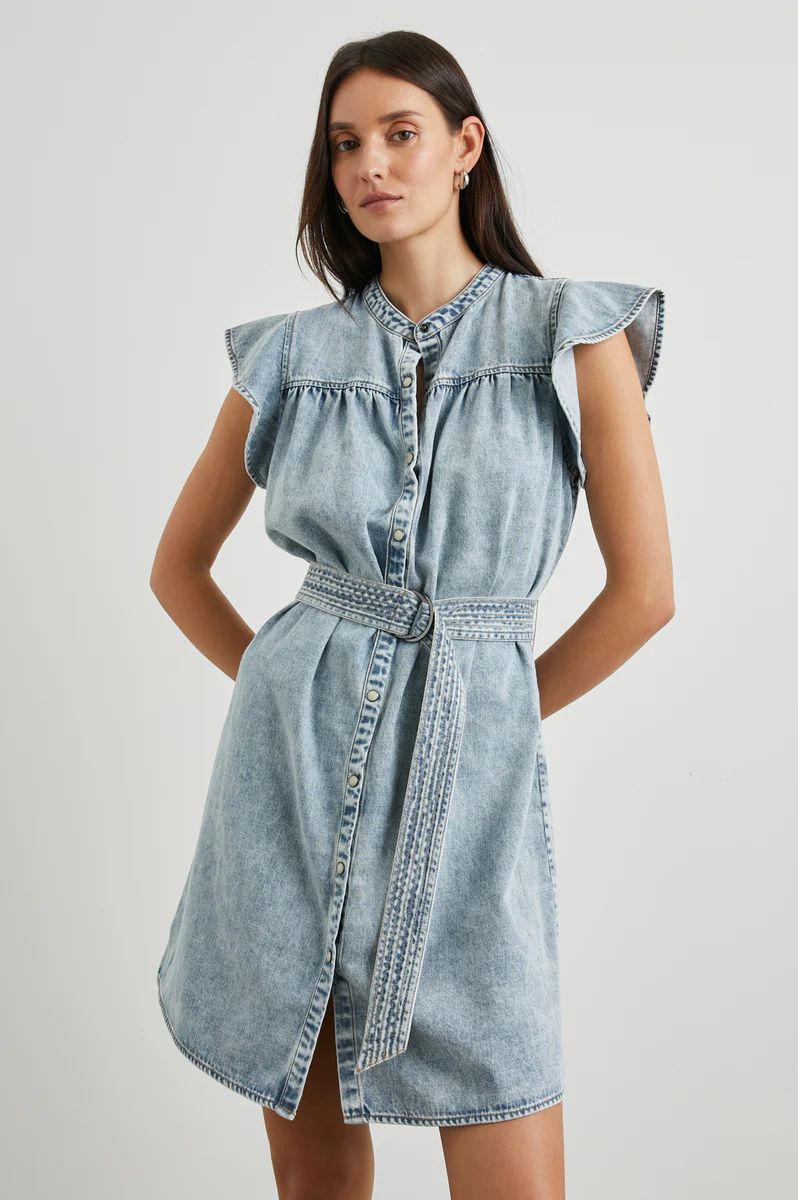 LETTA DRESS - FADED INDIGO | Rails