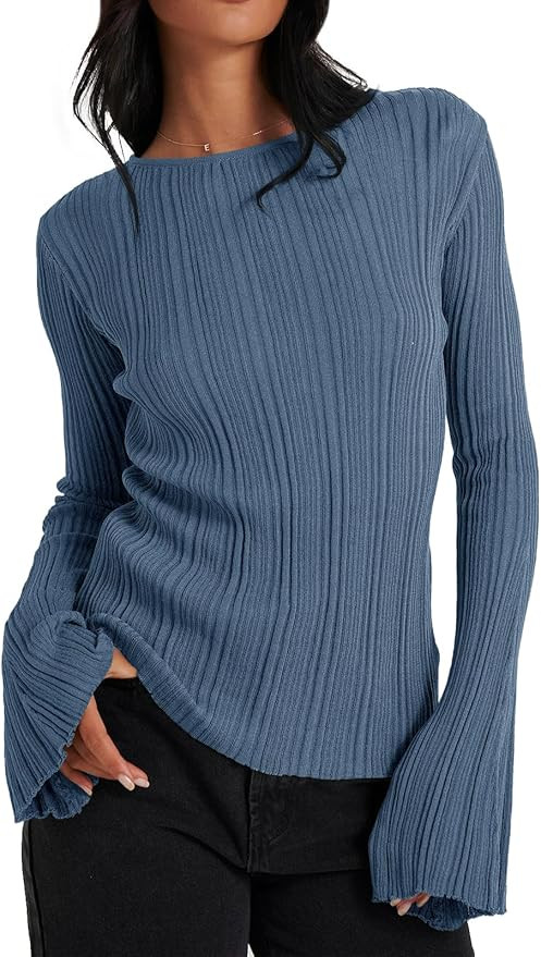 Cicy Bell Knitted Pullover Sweater | Amazon (US)