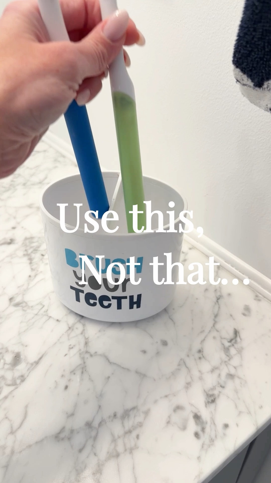 Toothbrush sanitizer from Amazon 