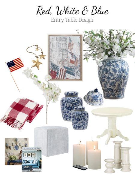 Red, white & Blue 

#LTKhome #LTKSeasonal #LTKunder50