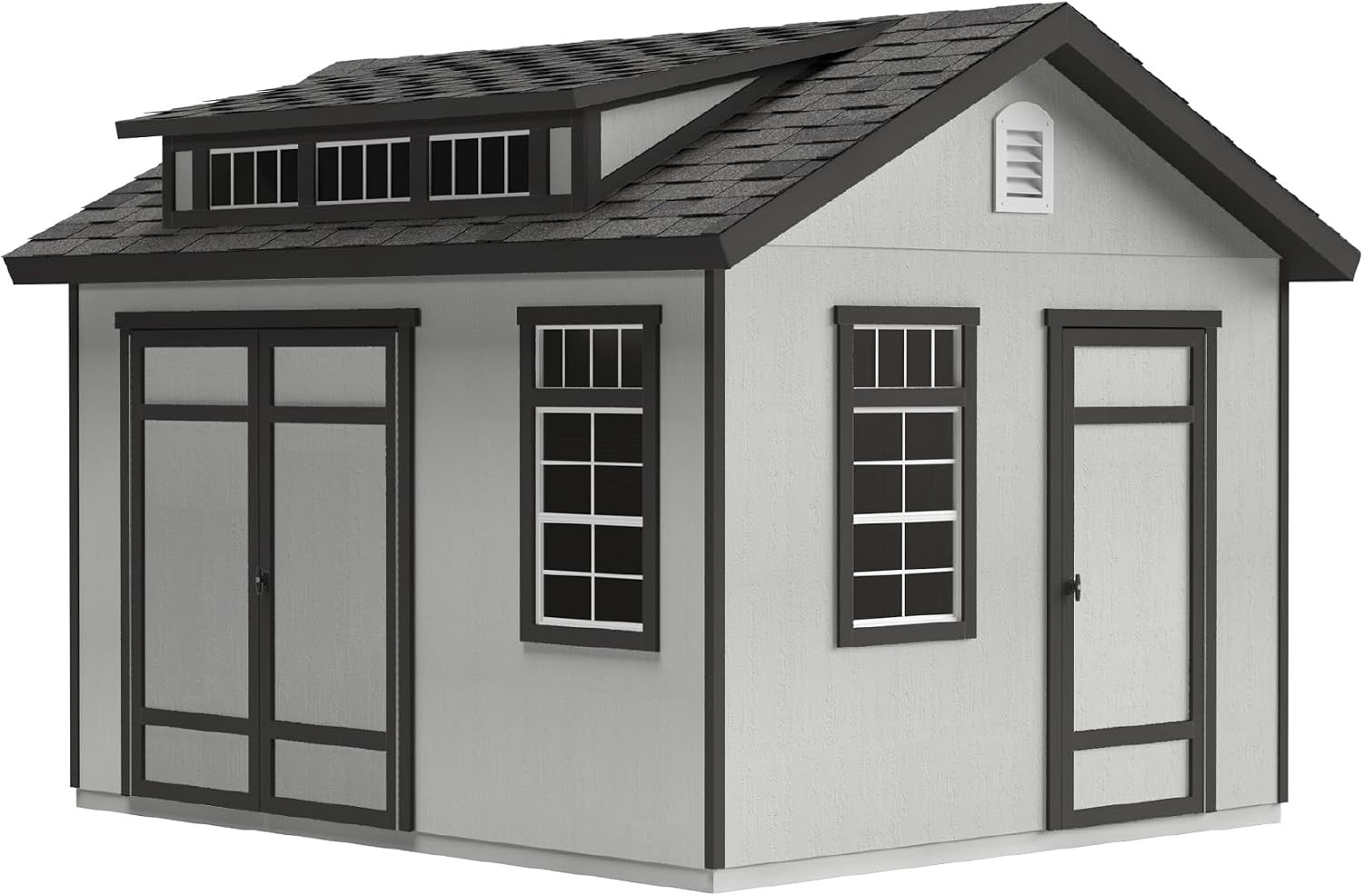 Meadowview 12x10 Do-It-Yourself Wooden Storage Shed with Floor Kit - Does not Include Paint or Roofing Shingles | Amazon (US)