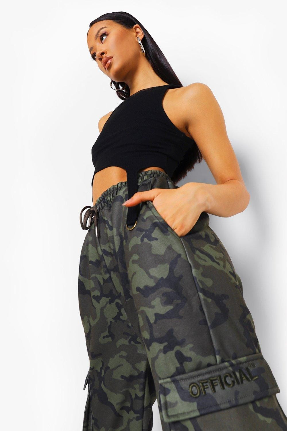 Oversized Utility Pocket Joggers | Boohoo.com (UK & IE)