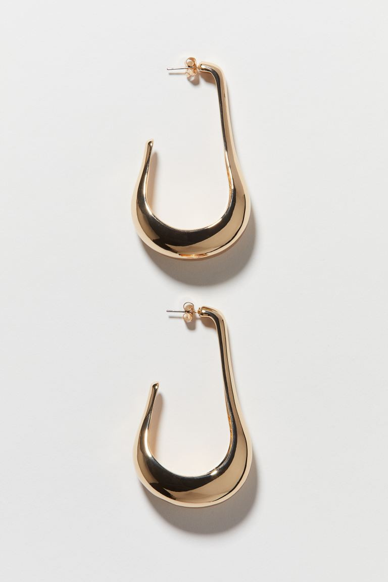 Long Hoop Earrings | H&M (US + CA)
