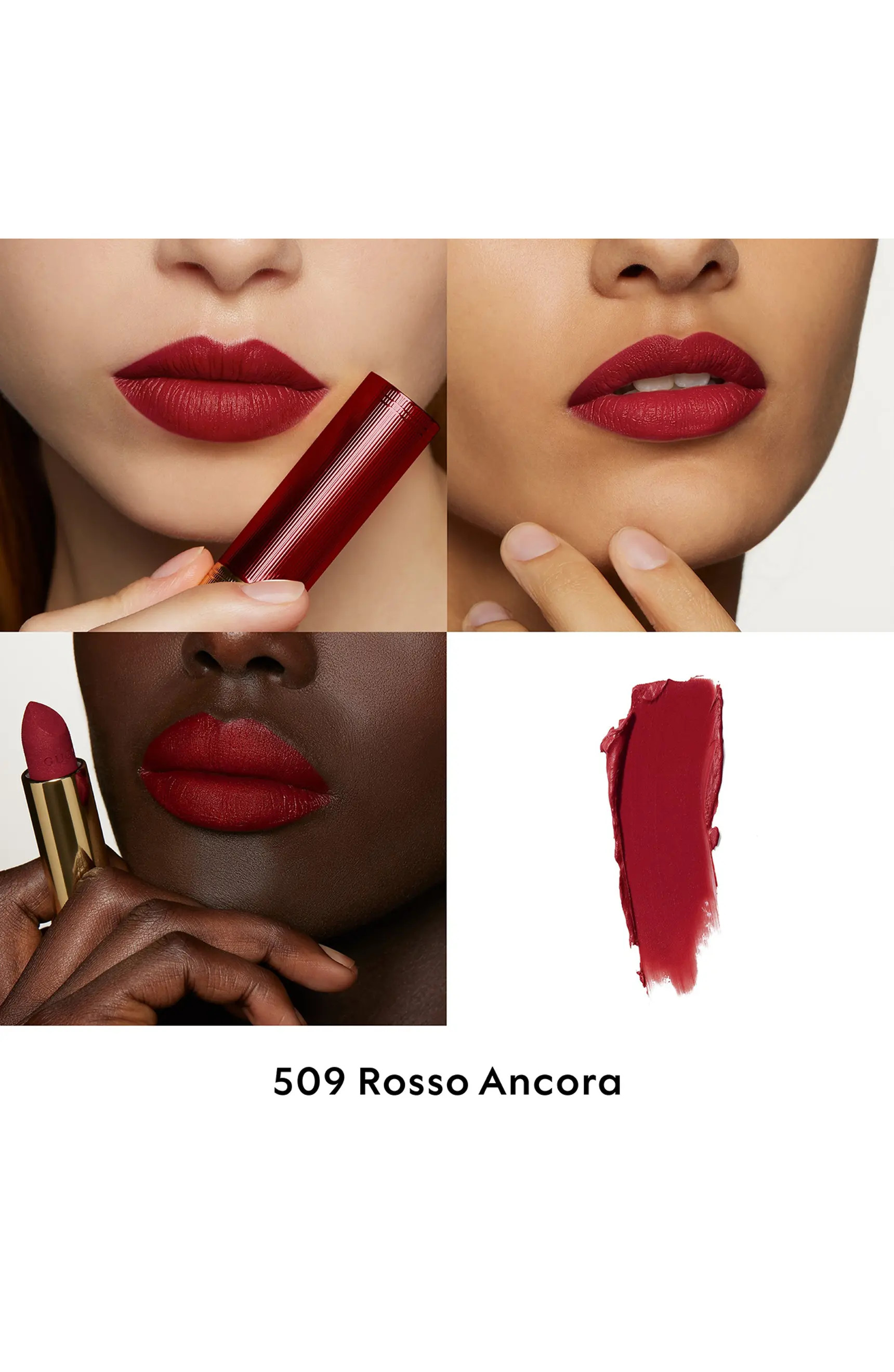 Gucci Rosso Ancora Lipstick Gift Set $147 Value | Nordstrom | Nordstrom