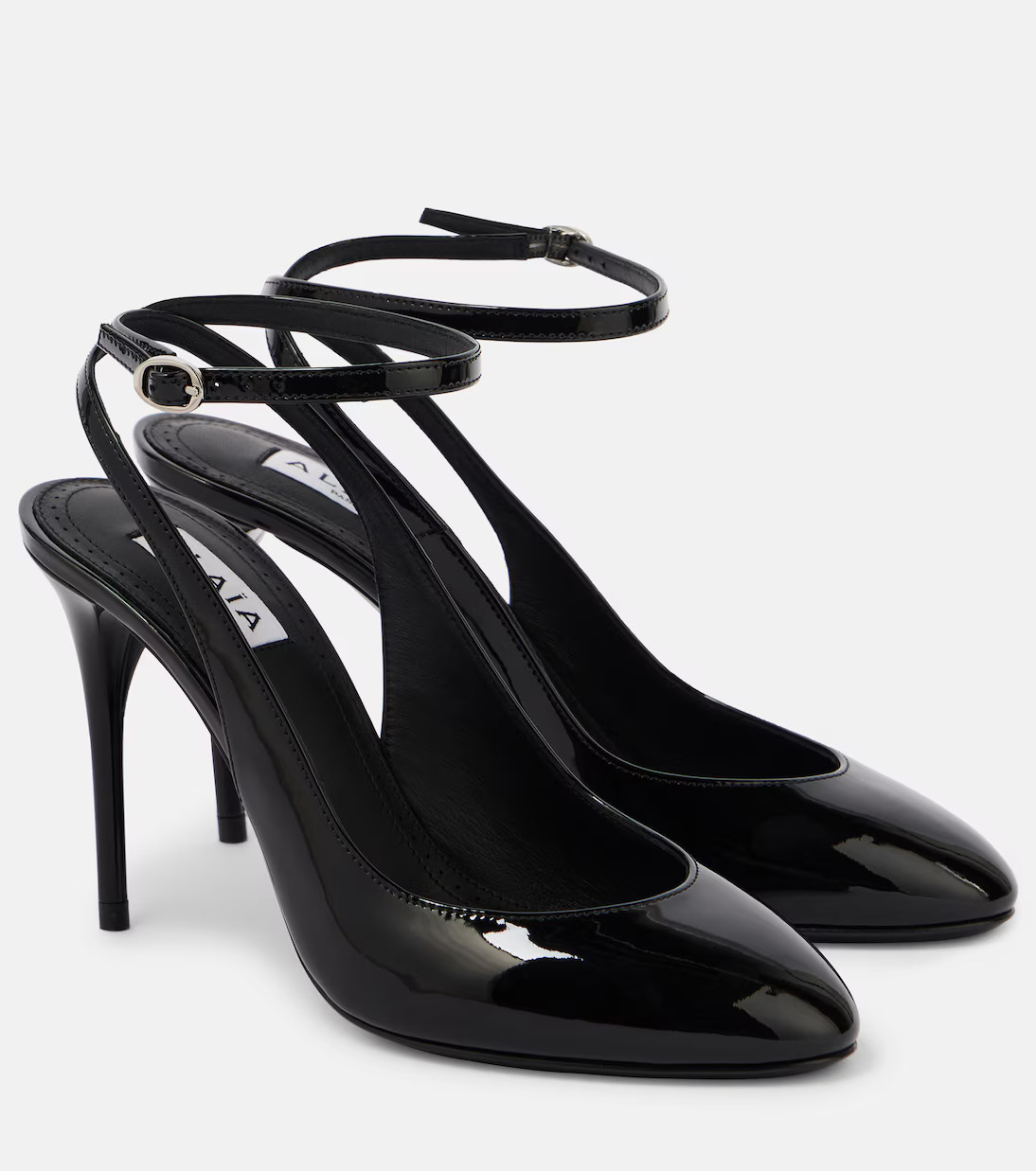 Décolleté 90 patent leather pumps | Mytheresa (US/CA)
