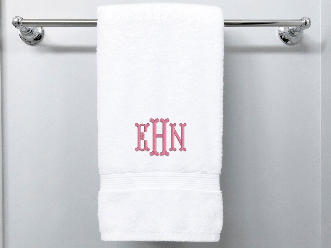 Monogrammed Hand Towel Hand Towels Personalized Hand Towels - Etsy | Etsy (US)