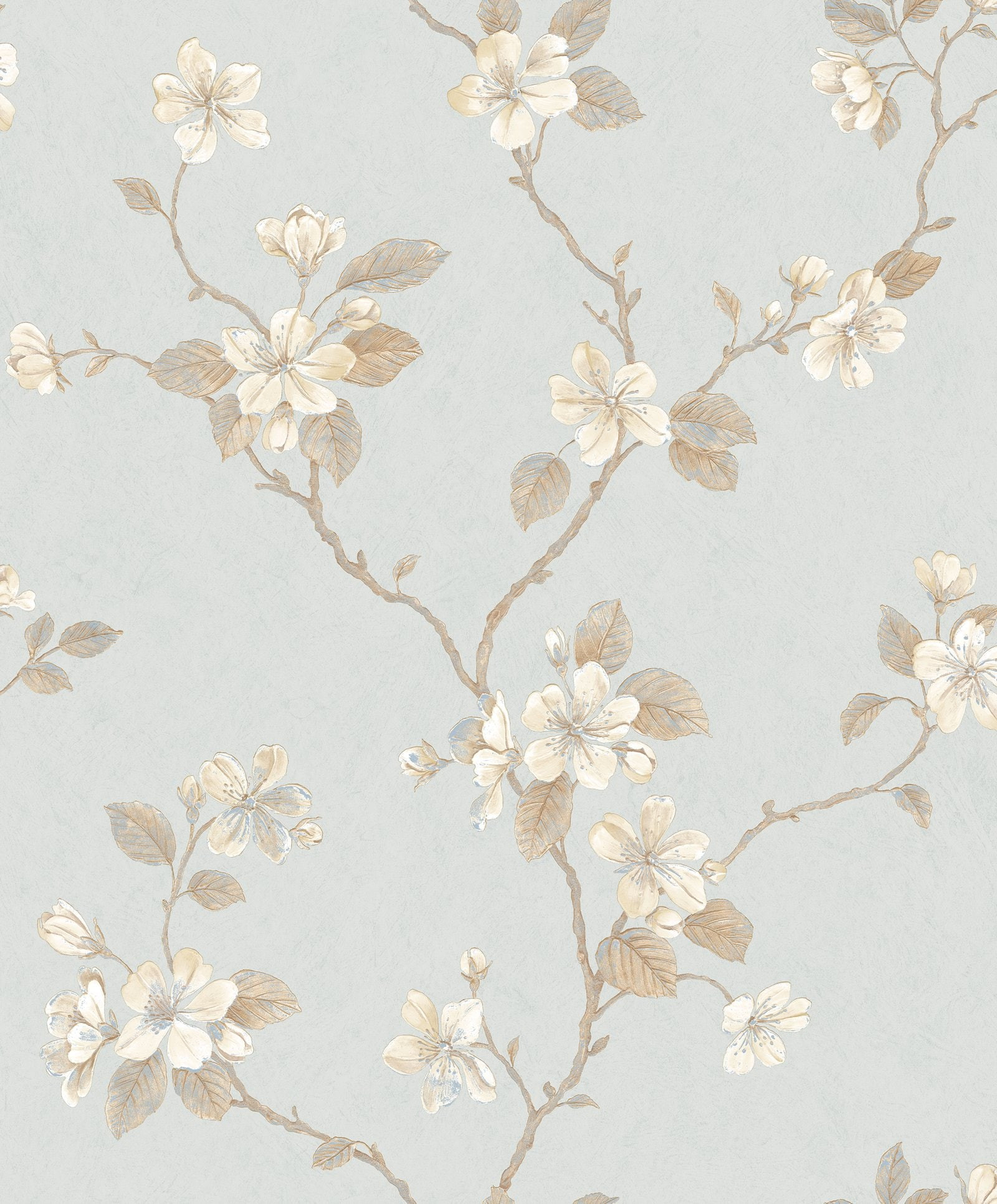 Galerie Palazzo 2 Floral Blue Wallpaper one_size | G67617 | Lowe's