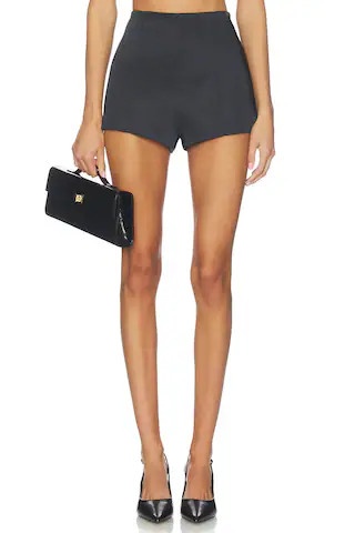 EAVES Naftali Mini Short in Black from Revolve.com | Revolve Clothing (Global)