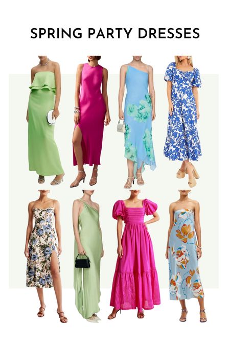 Spring baby shower, wedding guest, garden party dresses! 

#LTKparties #LTKSeasonal