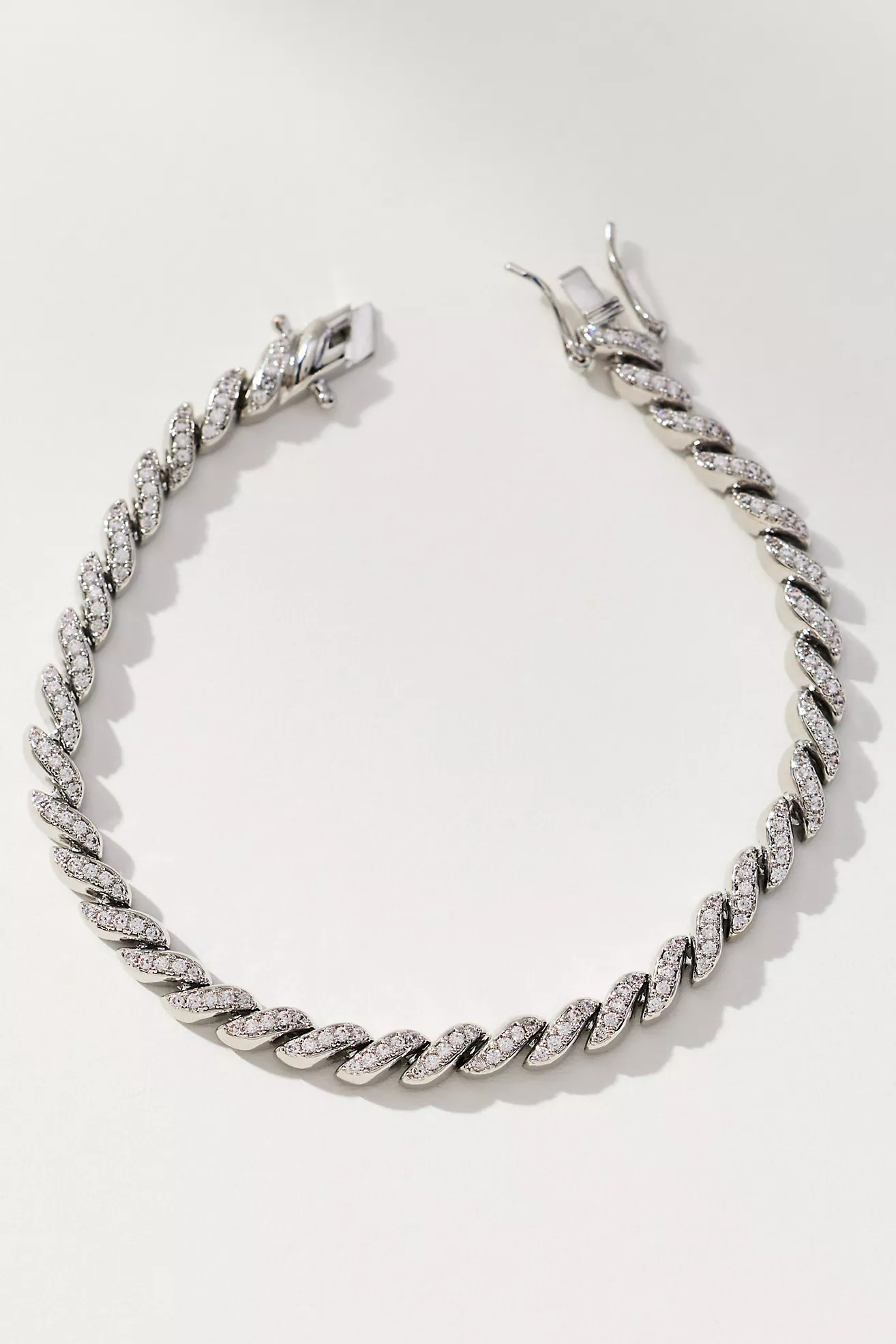 Classic Crystal Tennis Bracelet | Anthropologie (US)