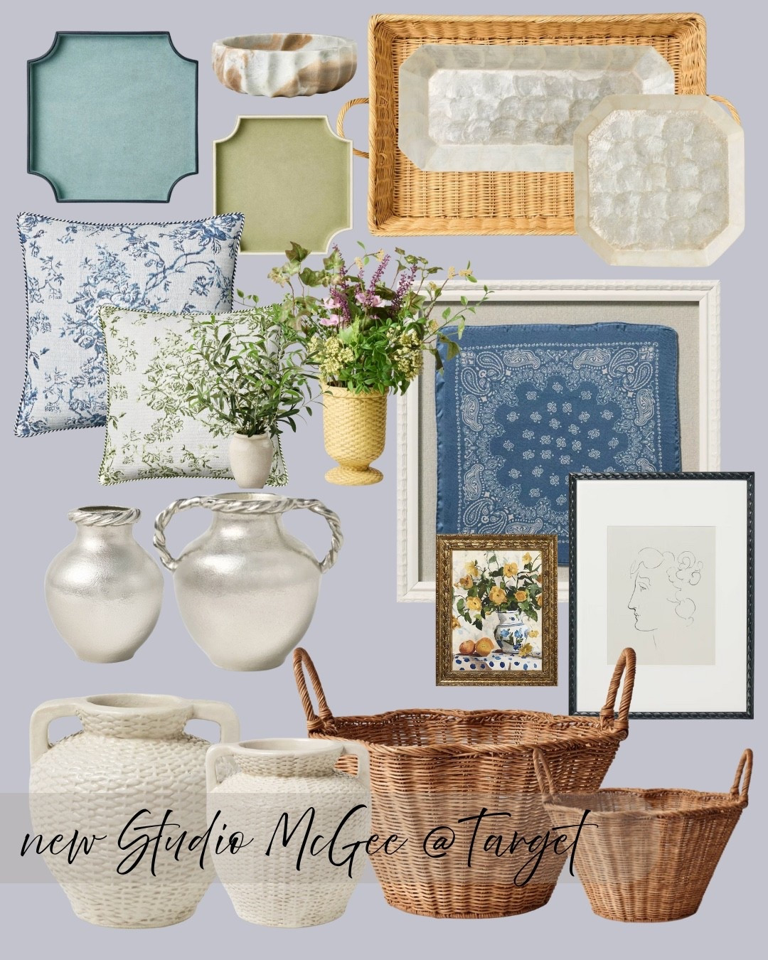 Loving these new Target finds! That bandana print is 😍🩵