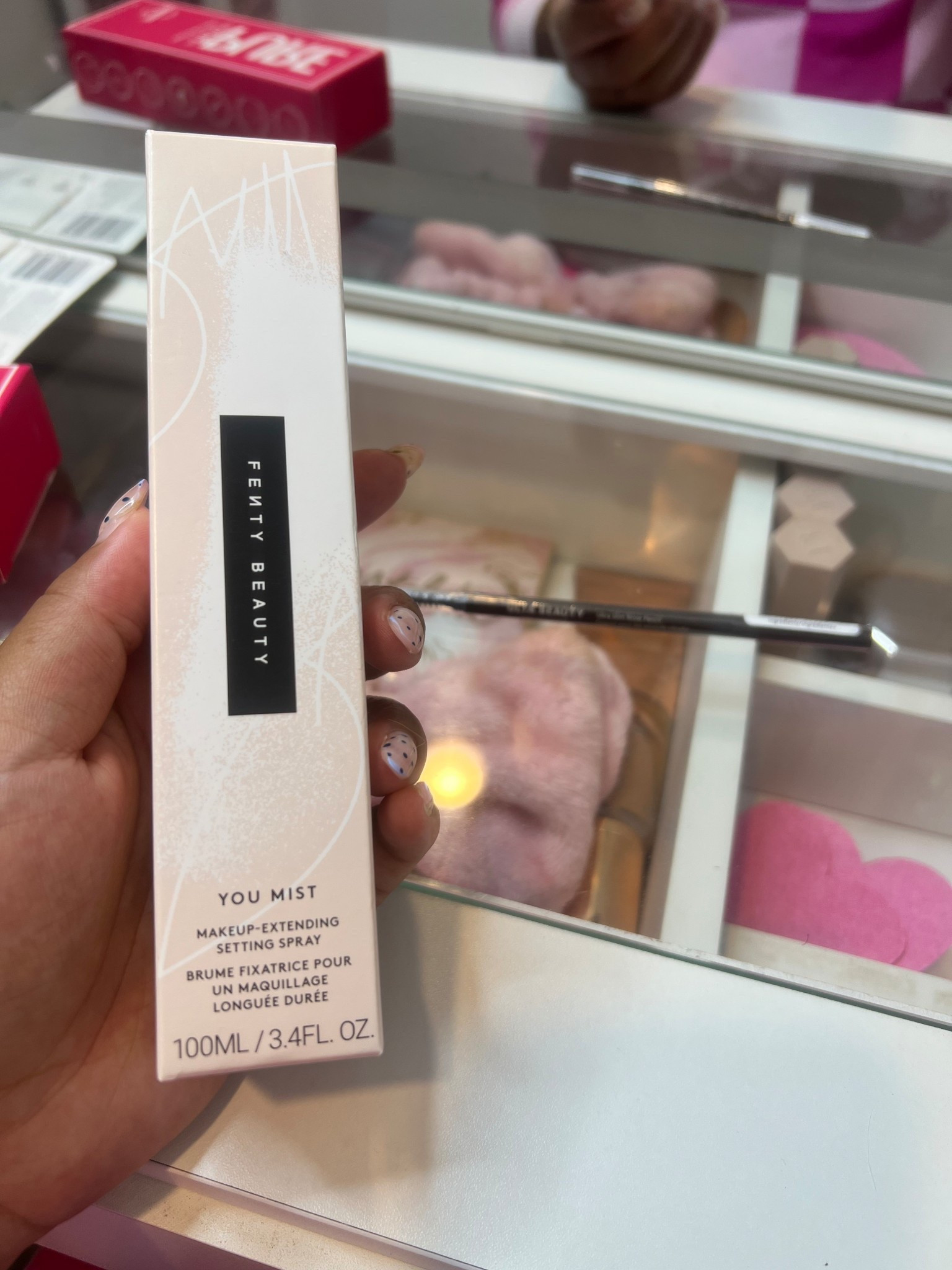 Picked up a new setting spray, it felt so good on my skin in the store so I had to grab it for home. I also swear by this eyebrow pencil, it helps keep my brows so hairlike because it’s so thin

#LTKStyleTip #LTKBeauty #LTKFindsUnder50