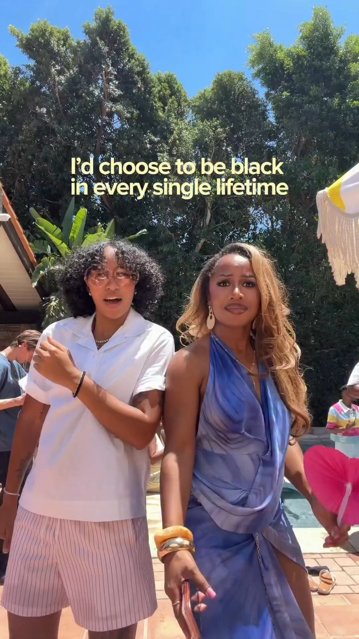 The art of being black 🙂‍↔️🫶🏽 we had too much fun at @iamtabithabrown Beach Club Body Mist Party⛱️🥰 congratulations on your new AMAZING smell goodssss TAB!!! 🫶🏽😝

#BlackJoy #Dance #summervibes☀️

#LTKgrwm #LTKSwim #LTKootd