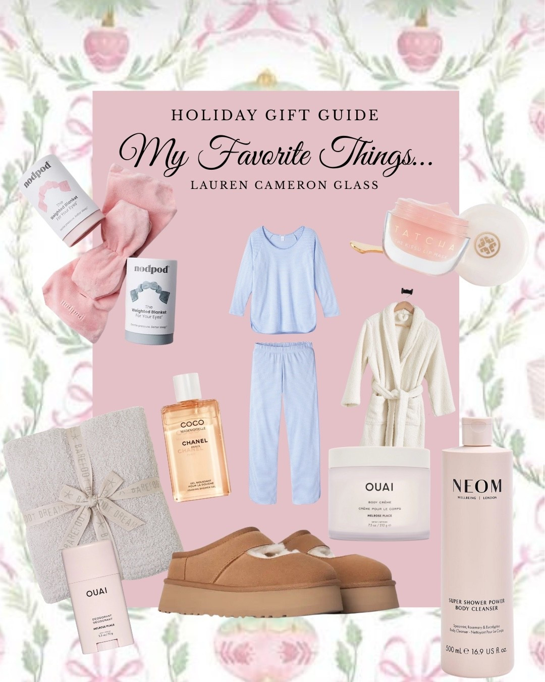 Your cozy, girly, glam wishlist starts right here. I rounded up all of my favorite things— the pieces I use, love and gift every single year.

#LTKselfcare #LTKGiftGuide #LTKHoliday