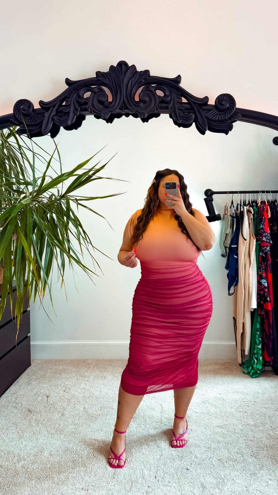 Vacation outfit idea - curvy / midsize / size 14-16 

Dress shown in size XL 

#sundress #resortwear #vacationoutfits #ombre #watercolor #amazonstyle #fullbust 

#LTKStyleTip #LTKMidsize #LTKPetite