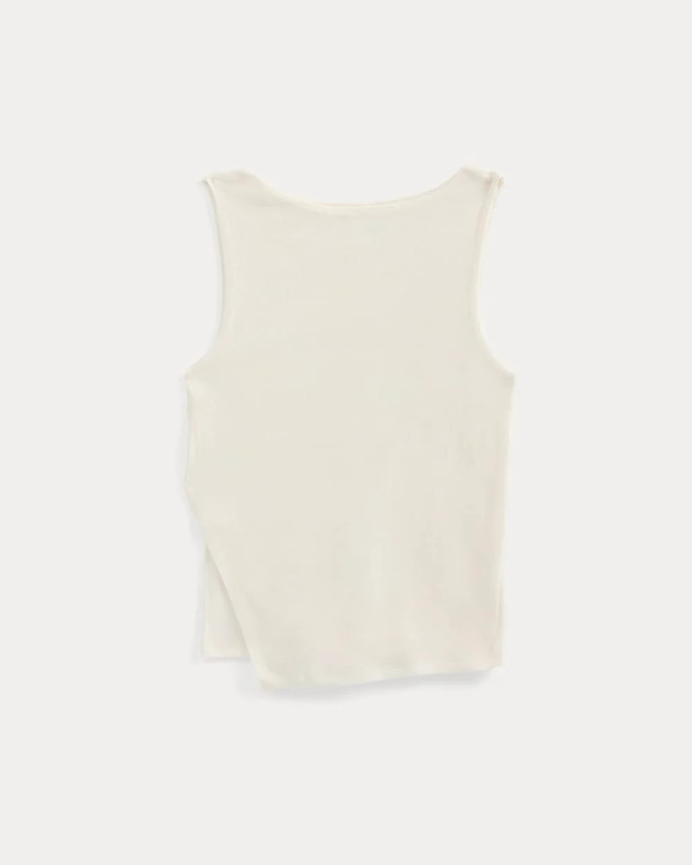 Tissue Boatneck Tank with Side Tie | Beech | Everlane
