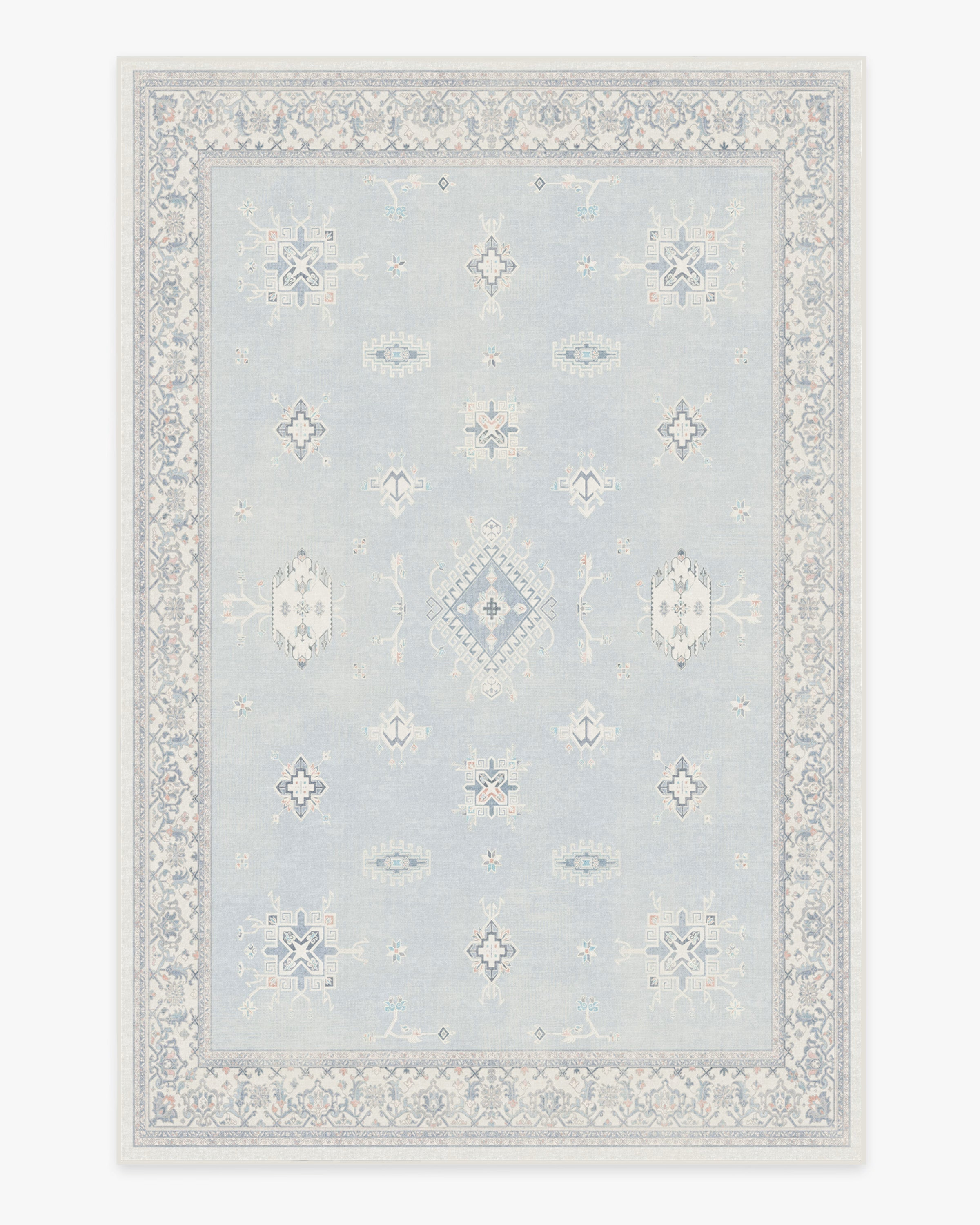 Verena Soft Blue Rug | Ruggable