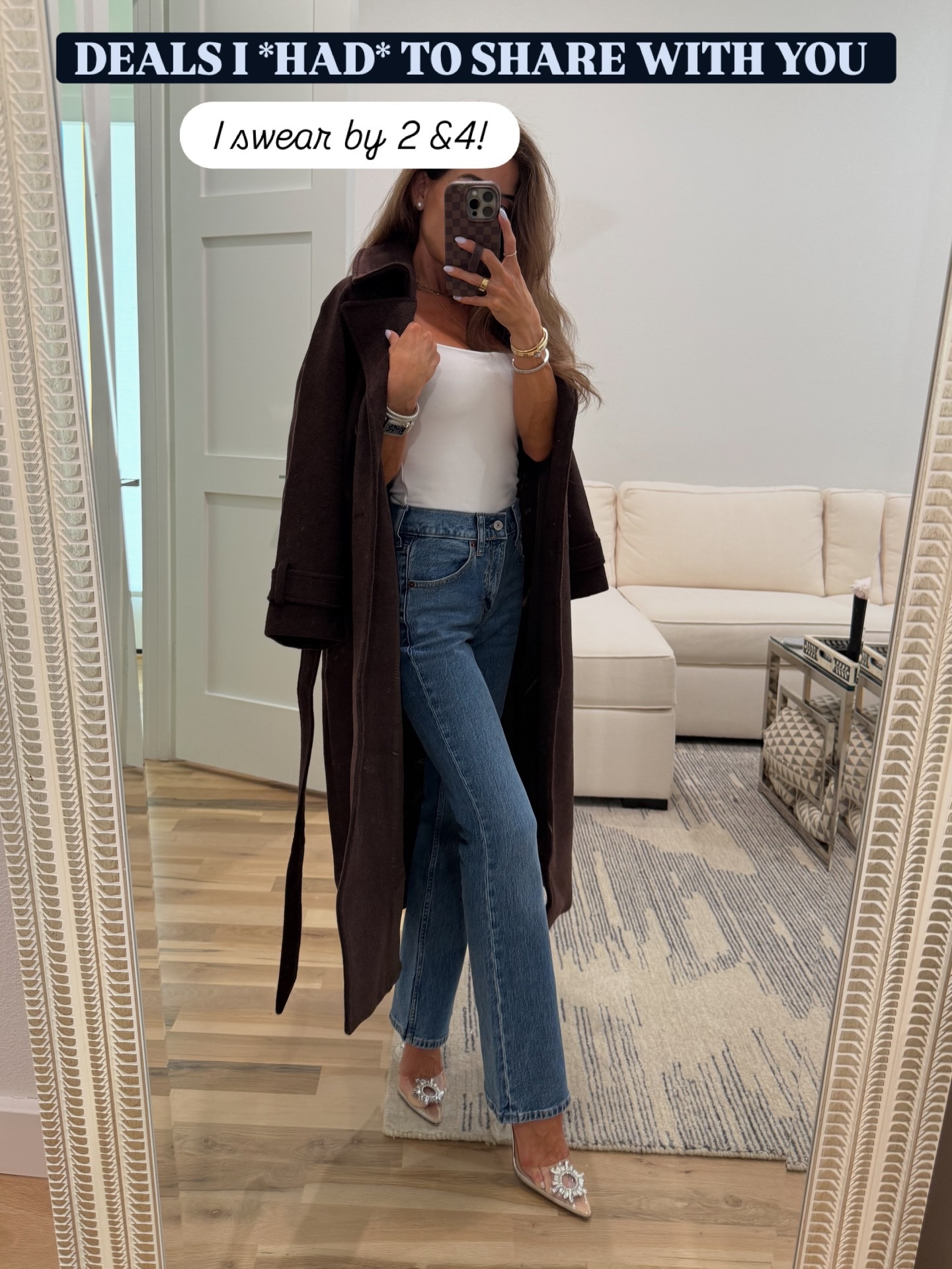 Tons of my favorites on sale right now & things I use or wear a tonnnn! This walking pad is a game changer & so is this cleaner!  Jeans size 23s or 23xs coat xxsp retainer cleaner walking pad 

chic layering pieces sale finds deal alert Spring outfit sale finds trendy spring outfits, neutral basics, lightweight layers, everyday spring looks, casual chic outfit

#amazonfinds #amazonfashionfinds #trendingjacket #trendingoutfits #petiteblogger

#LTKootd #LTKPetite #LTKSaleAlert