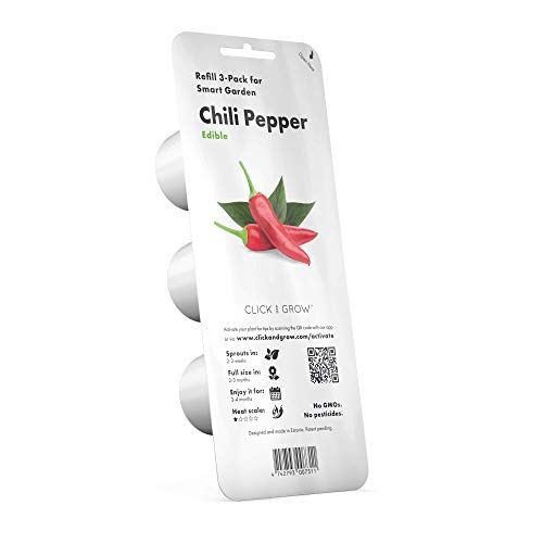 Click and Grow Chili Pepper Plant Pods, 3-pack | Amazon (US)