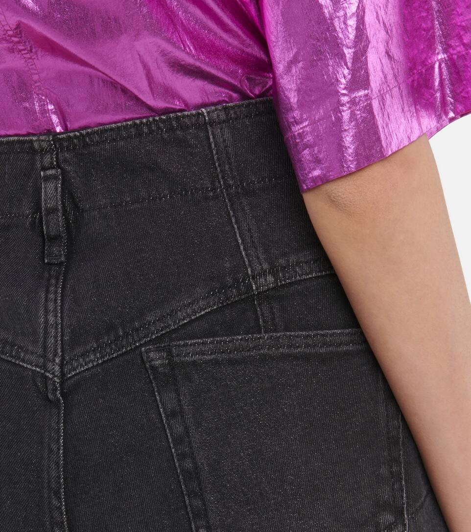 Short en jean Deverson à taille haute | Mytheresa (FR)