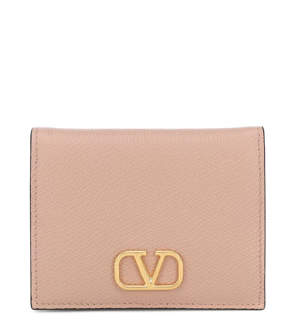 Valentino Garavani VLOGO leather wallet | Mytheresa (US/CA)