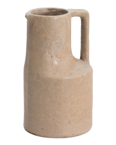 Terracotta Jug With Handle | TJ Maxx