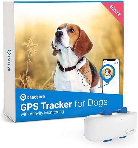Tractive Waterproof GPS Dog Tracker - Location & Activity, Unlimited Range & Works with Any Colla... | Amazon (US)