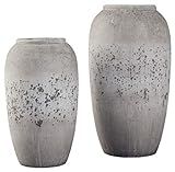 Amazon.com: Signature Design by Ashley Dimitra Painted Ceramic 2 Piece Decorative Vase Set, Light... | Amazon (US)