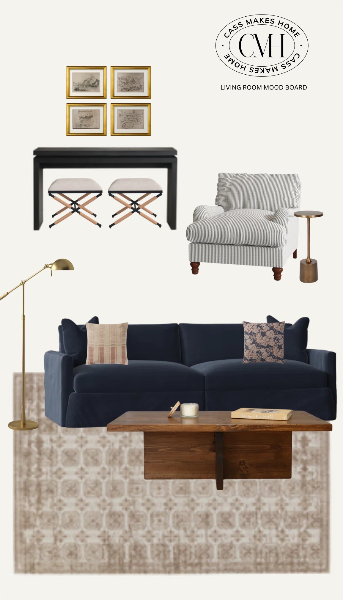 Spotted this gorgeous velvet sofa on the big Wayfair Spring Sale and rounded up a whole living room scene to pair along with it! 

I’ve been on the hunt for sofas for my dad‘s living room and I’ve been shocked at how many gorgeous ones are on the Wayfair site! 

This rug is one I haven’t seen yet and I instantly fell in love with it too! When pairing furniture together, I love to contrast styles. For example, I chose a modern lined sofa with a more traditional style armchair. Contrast is my favorite thing in design! I also really love the concept of a console table in the living room that acts as a TV stand. This is a great solution for a tight space because you can add Ottomans underneath for extra seating! We actually have one of these Ottomans in our house and I love it.

#LTKHome #LTKSaleAlert #LTKStyleTip