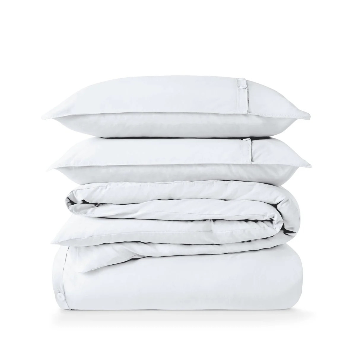 Organic Cotton Percale Duvet Cover Set - Crisp & Breathable | Bare Home | Bare Home