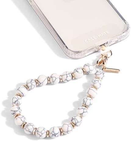 Case-Mate Phone Charm with Beaded Marble - Detachable Anti Theft Strap - Hands-Free iPhone Wrist ... | Amazon (US)