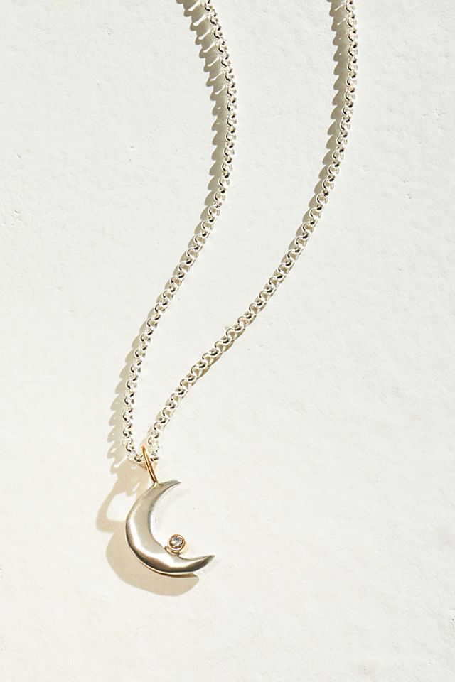 Halcyon Mini Luna Necklace | Free People (Global - UK&FR Excluded)