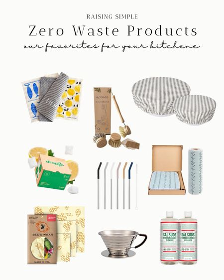Here are a few of our favorite zero waste items for the kitchen. Not having to shop for the disposal items every week saves us time and money in the long run. 

#LTKkids #LTKhome #LTKfamily