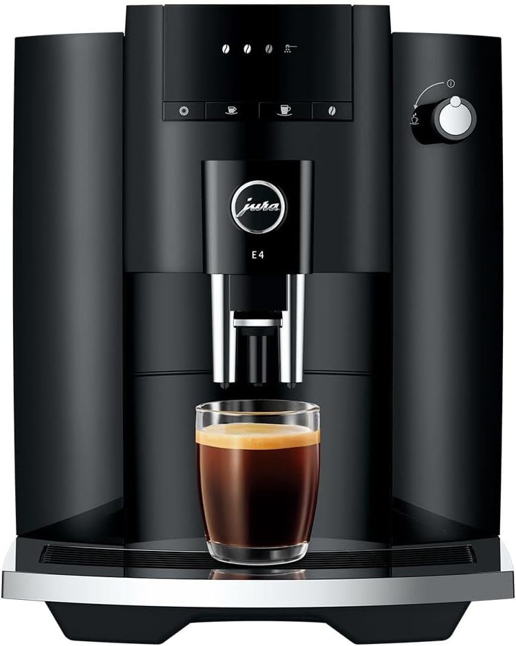 Jura E4 Piano Black Automatic Coffee Machine, 120 volts | Amazon (US)