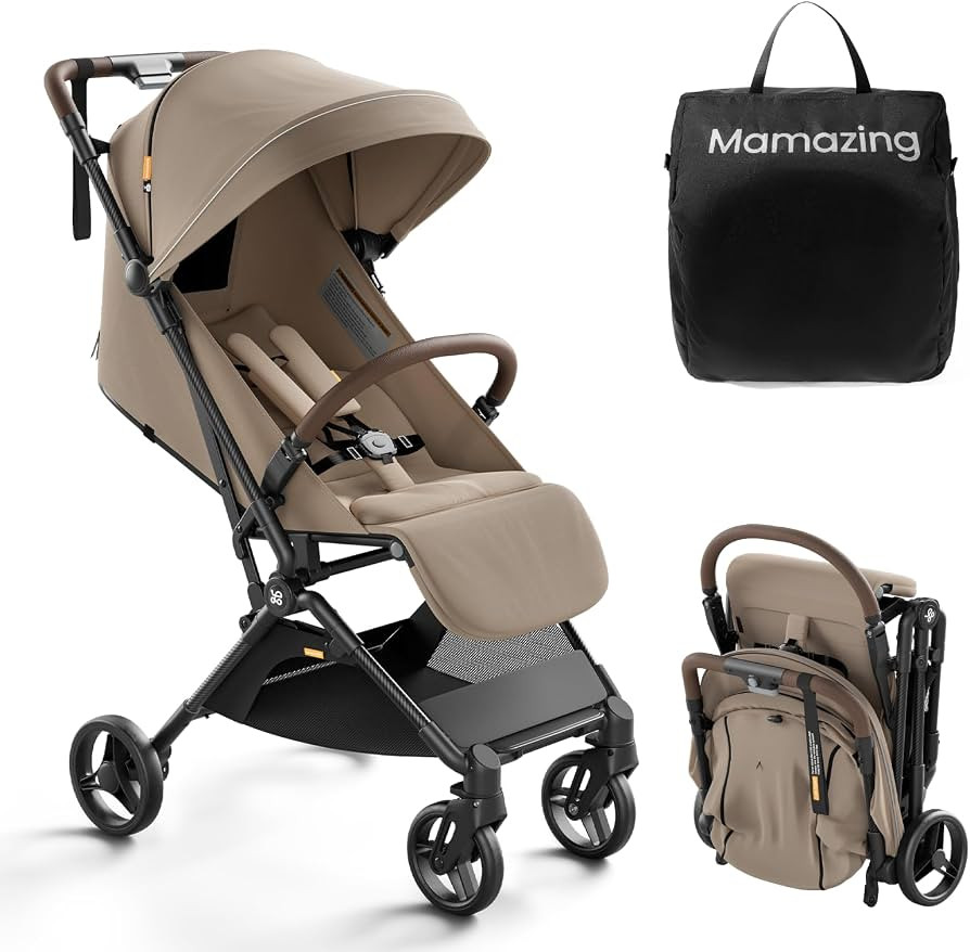 MAMAZING Ultra Air Lightweight Baby Travel Stroller with Carbon Fiber Frame, Compact & Airplane-F... | Amazon (US)