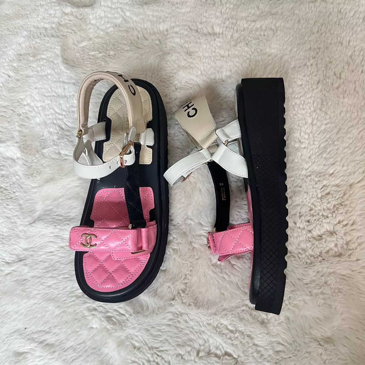 CHANEL sandals candy! Every summer … curated on LTK