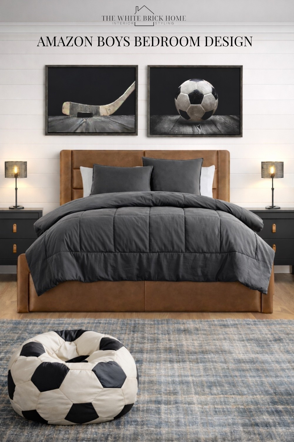 Affordable Amazon finds for a fun, sophisticated sports fan! 
🖤🖤
Boys room, boys bedroom, kids room, kids bedroom, boys room decor, boys room bed, boys room rug, boys room lighting, boys room bedding, boys room rug, boys room wall art, boys room bean bag, boys room decor ideas, Affordable, budget boys room furniture, boys room decor, boys room Amazon, boys room nightstand, boys room sports, sports bedroom, soccer, soccer bedroom boys, sports themed bedroom, sports bedroom decor, sports room, Amazon affordable sports room. 


#LTKFindsUnder100 #LTKKids #LTKHome