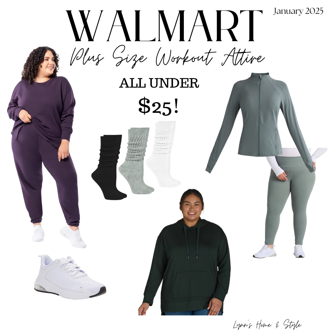 As a teen of the 90's these slouch socks are bringing back the memories! 

Empower your workout with confidence! Shop the stylish and comfortable plus-size activewear at Walmart. Perfect for every body, every goal. 💪 

#WalmartFit #PlusSizeFashion #WorkoutReady" 

 #LTKOver40 #LTKFitness #LTKPlusSize