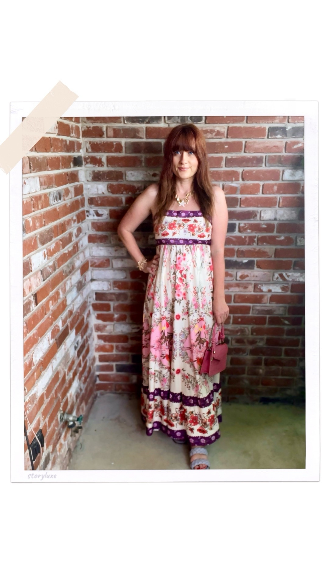 Wearing a farm Rio inspired maxi dress! Great for vacation. I found a short dress with the same print on Amazon 

#LTKTravel #LTKootd #LTKOver40