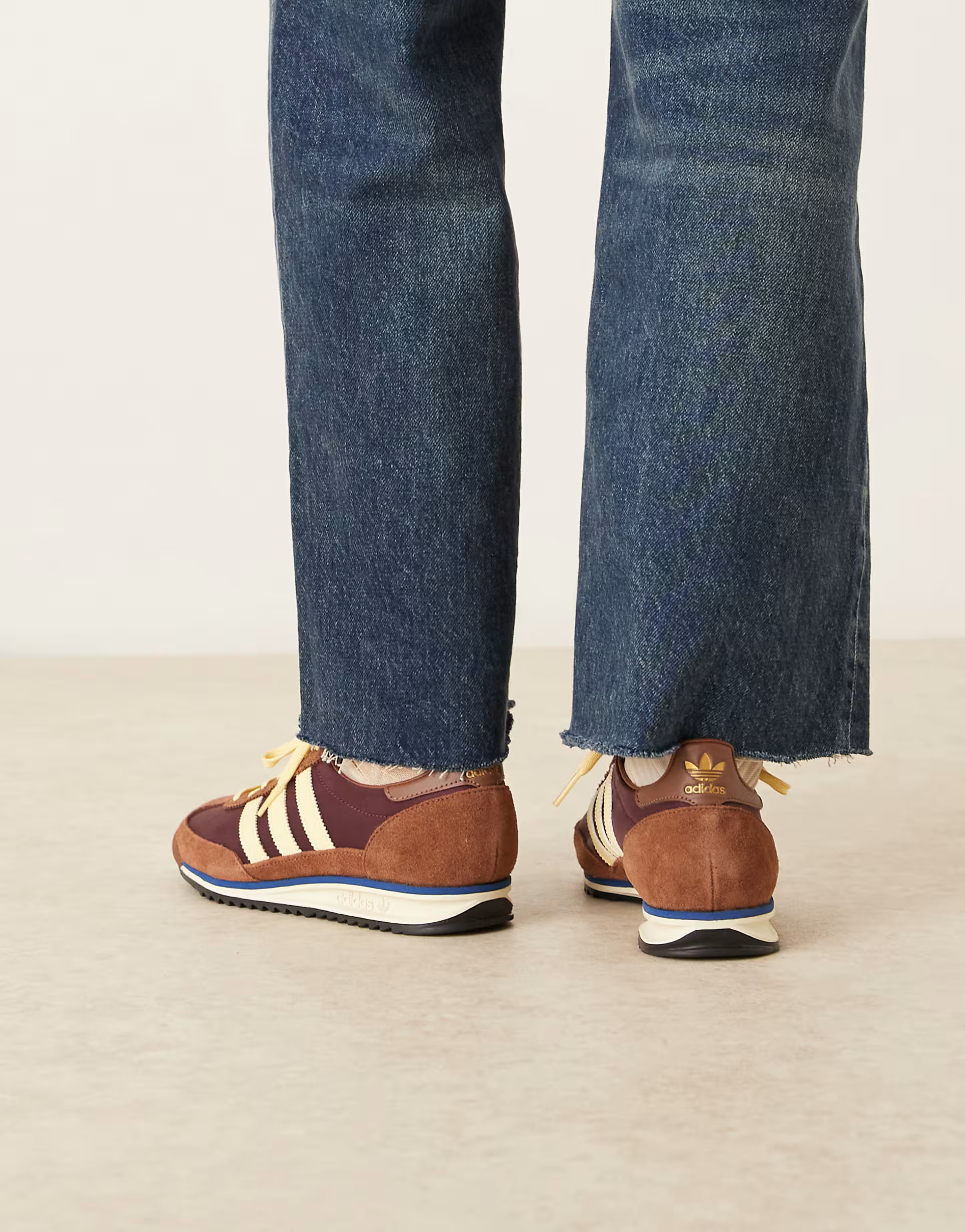 adidas Originals - SL 72 OG - Baskets - Marron et jaune | ASOS | ASOS (Global)