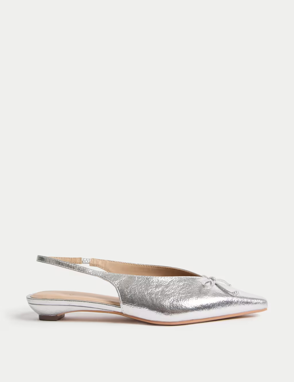 Bow Wedge Slingback Shoes | Marks & Spencer (UK)