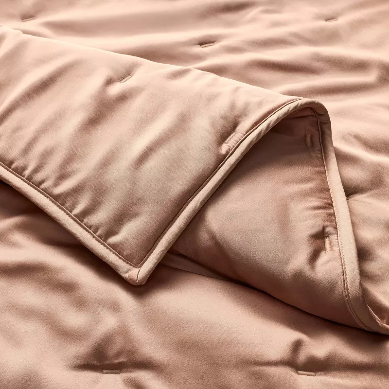 Full/Queen Rayon from Bamboo Quilt Light Adobe Clay - Casaluna™ | Target