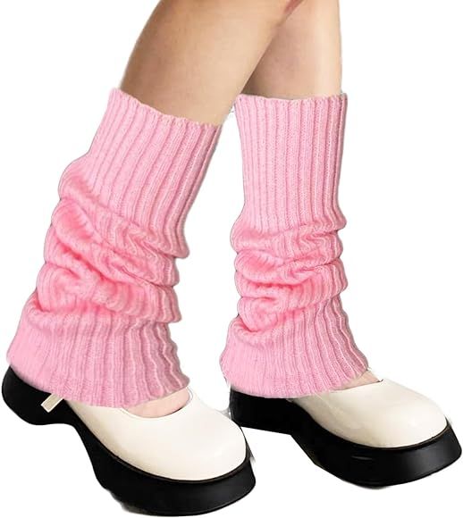 Lopsity Leg Warmers for Womens Knitted Stirrup Leg Warmers Winter Extra Soft long leg warmers for... | Amazon (CA)